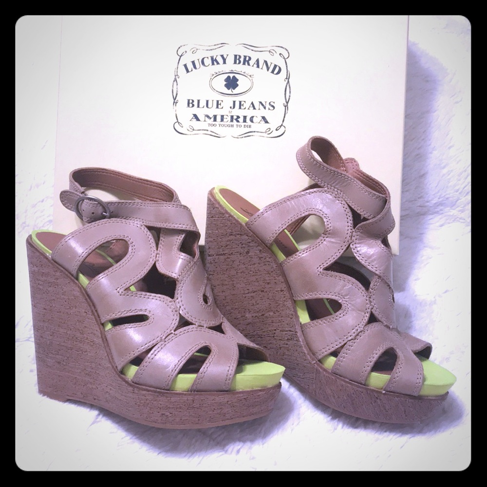 🍀Lucky brand wedges🍀